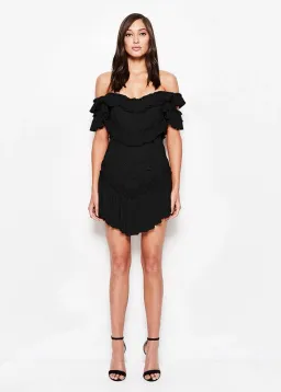 Alice McCall Lovebirds Dress in Black Size 10  for rent on The Volte - image 1