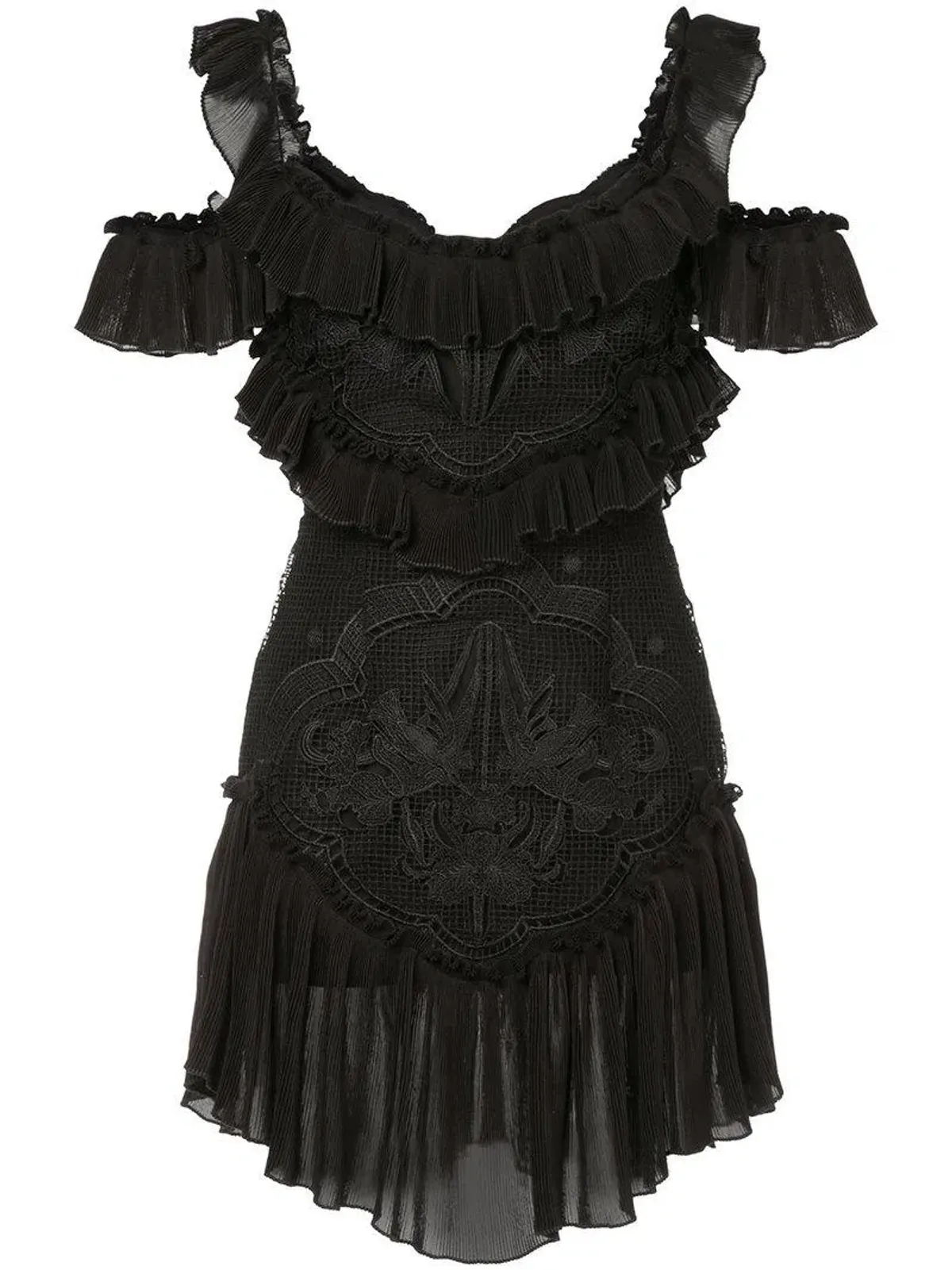 Alice McCall Lovebirds Dress in Black Size 10  - Image 3