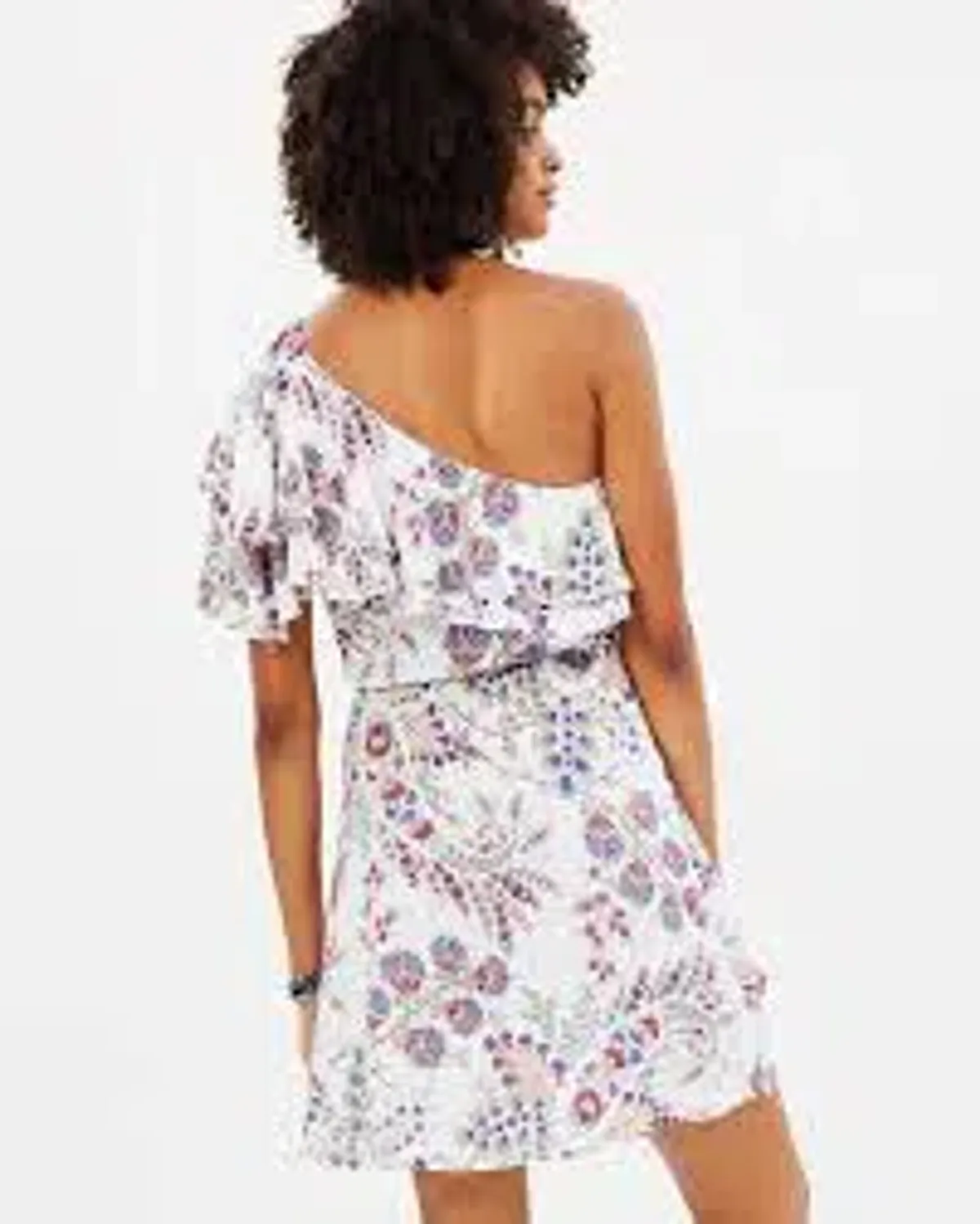 Tigerlily One Shoulder Dress Floral Size AU 10 - Image 2