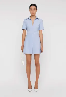 Scanlan Theodore Italian Milano Dress Blue Size AU 6 for rent on The Volte - image 2