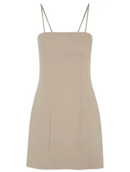 Anna Quan Kennedy Dress Beige Size AU 6  for rent on The Volte - image 3