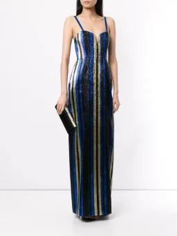 Alice McCall One World Striped Maxi Dress Multi Size 8 for rent on The Volte - image 2
