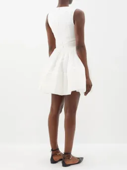 Zimmermann Tama Mini Dress White Size 4/ AU 16  for rent on The Volte - image 3