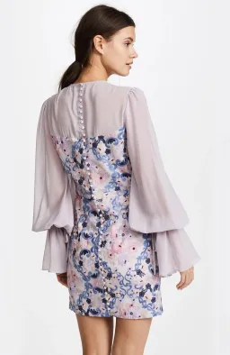 We Are Kindered Elisabetta Mini Dress Floral Size 8 for rent on The Volte - image 3