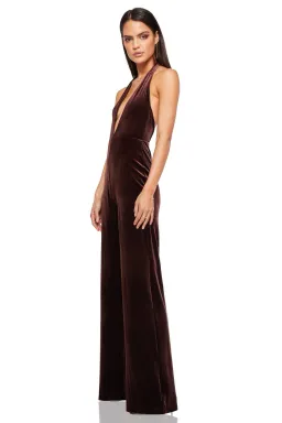Nookie Majesty Jumpsuit in Chocolate Brown Size S / AU 8 for rent on The Volte - image 2