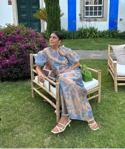 Sir The Label Coralie Puff Sleeve Dress Print Size 1 / AU 8 for rent on The Volte - image 3