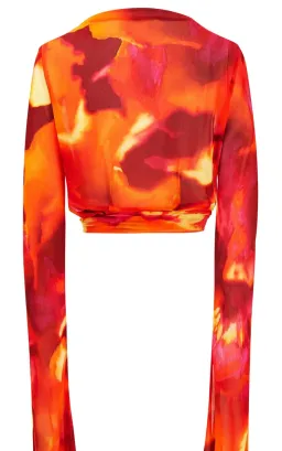 Rat & Boa Fantini Blouse Red - Size XL - AU 14 for rent on The Volte - image 5