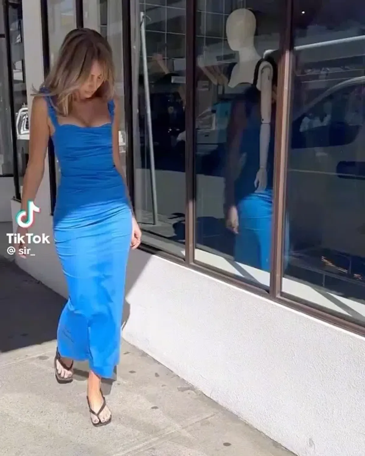 Sir the Label Azul Balconette Gown Cobalt Blue Size 2 / AU 10 - Image 6