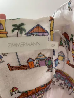 Zimmermann Mae Strapless Maxi Dress Print Size 0P/ AU 6 for rent on The Volte - image 4