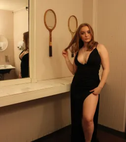 Alamour The Label Irma Low Neck Gown Black Size 10 for rent on The Volte - image 3