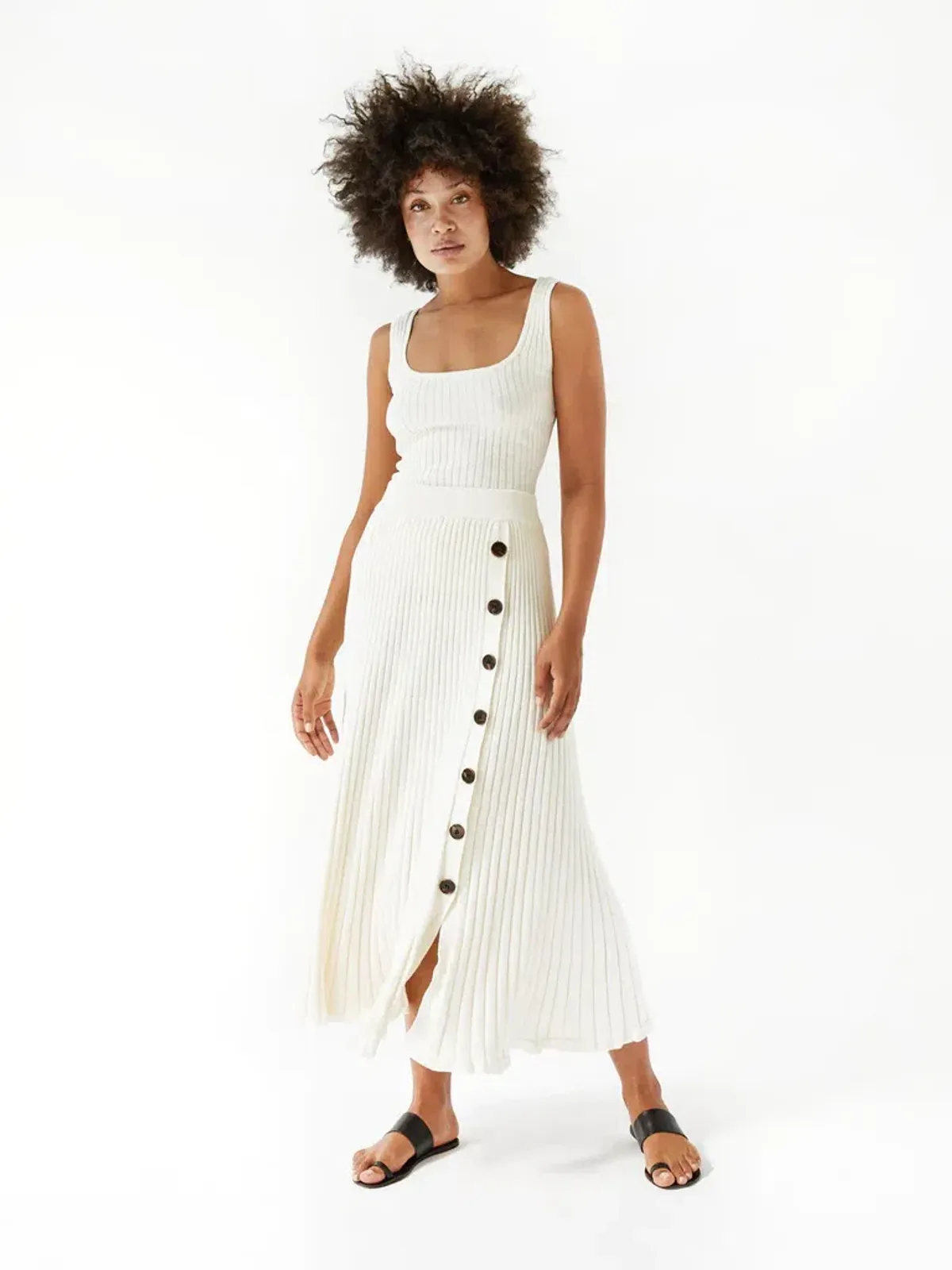 Anna Quan Lara Top & Hettie Skirt Set in Silence Size 10 - Image 1