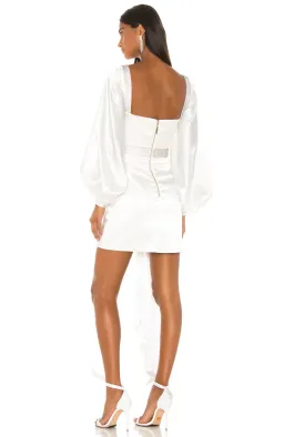 Bronx and Banco Lana Bridal Mini Dress in White Size M / AU 10 for rent on The Volte - image 3