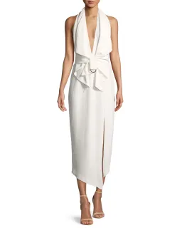 MISHA Carrie Dress Ivory White Size 8 for rent on The Volte - image 1