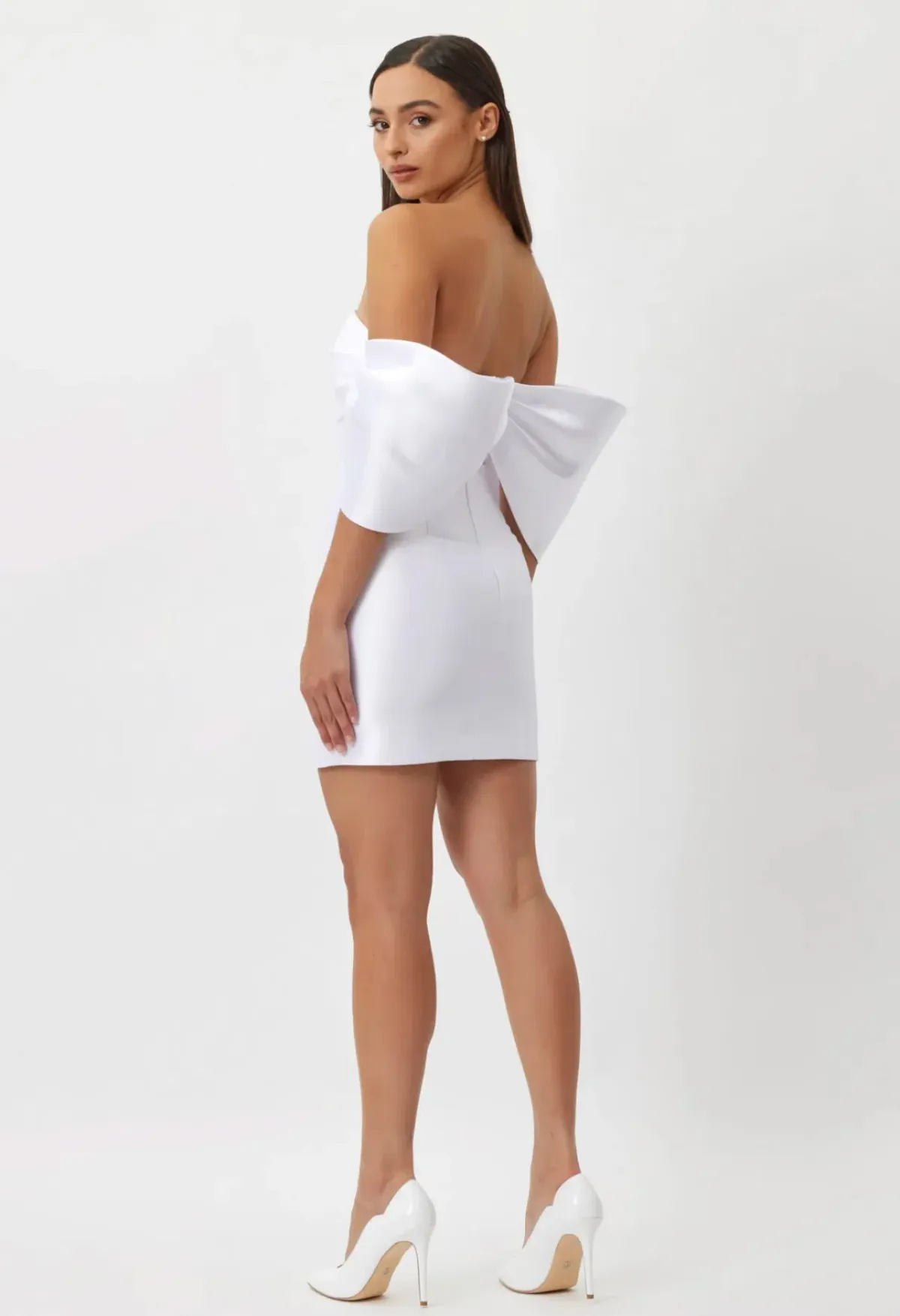 Bianca & Bridgett Eden Mini Dress White Size 8 - Image 2