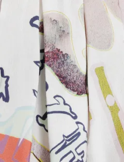 Zimmermann Ladybeetle Word Midi Dress Word Print Size 0 / AU 8  for rent on The Volte - image 2