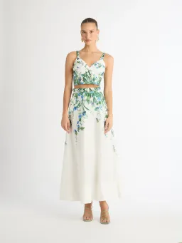 Sheike Madrid Skirt & Top Set Floral Size AU 10  for rent on The Volte - image 1