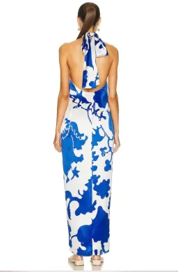 Sir The Label Esme Halter Dress Merce Abstract Print Size 0 / 6 AU for rent on The Volte - image 2