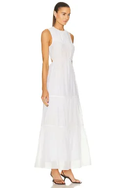 Sir The Label Emme Tiered Dress Ivory Size 1 / 8 AU for rent on The Volte - image 2