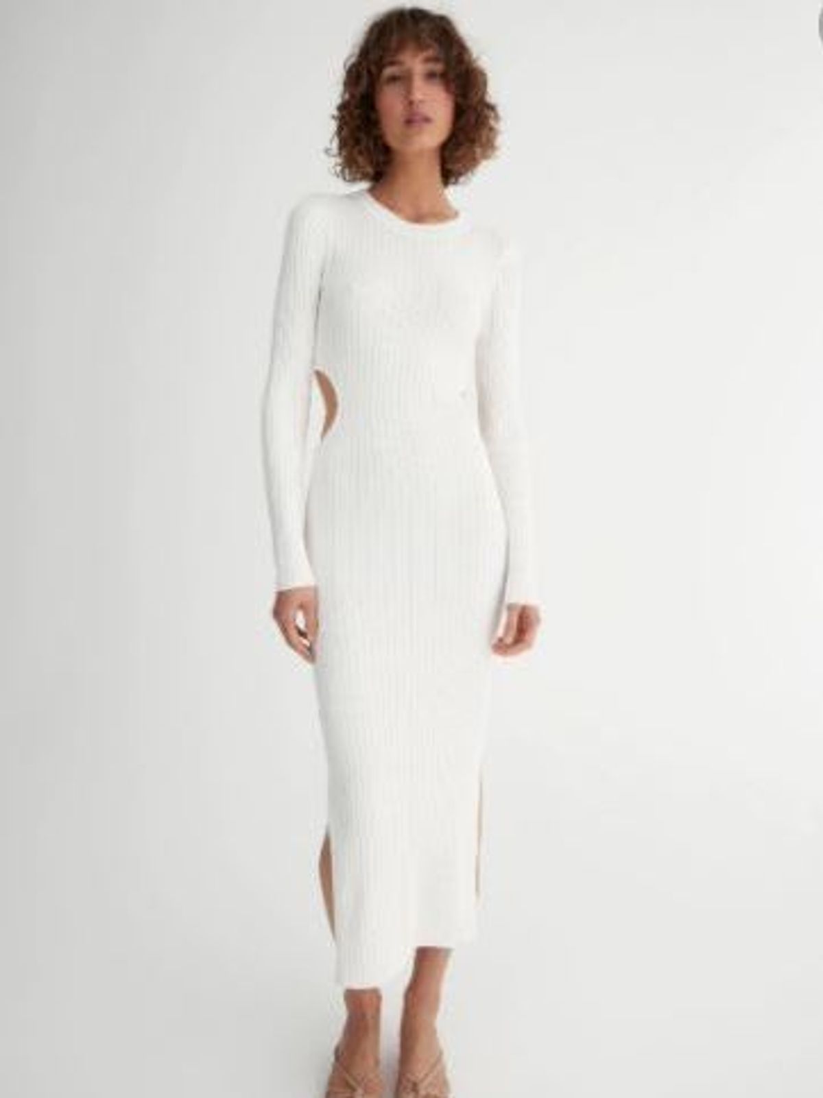  Hansen and Gretel Marcy Bone Dress white size 6 - Image 1