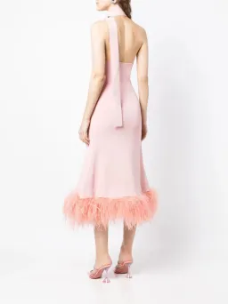Rachel Gilbert Rita Dress Pink Size L for rent on The Volte - image 2