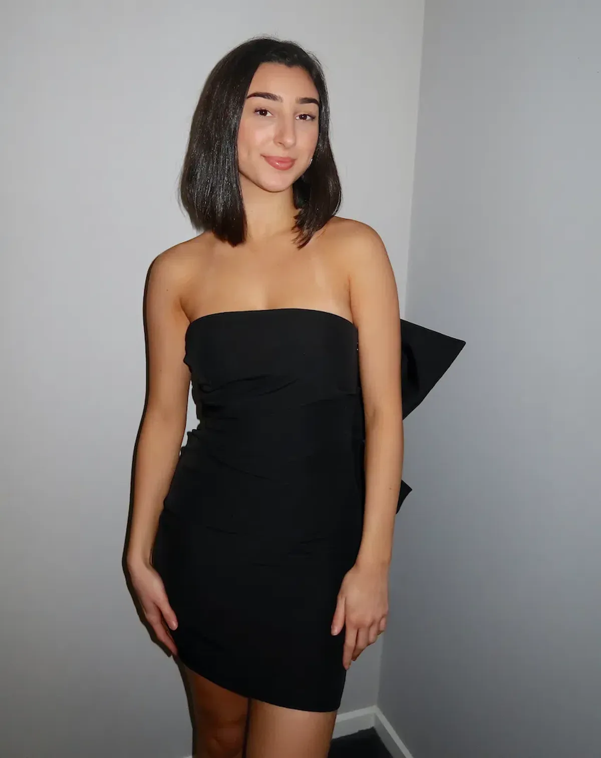 Bianca and Bridgette Maple Mini Dress Black Size XS / AU 6 - Image 2