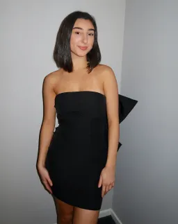 Bianca and Bridgette Maple Mini Dress Black Size XS / AU 6 for rent on The Volte - image 2