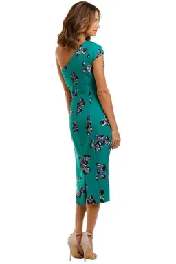 Moss and Spy Valencia One Shoulder Dress in Multi Size 12 for rent on The Volte - image 3