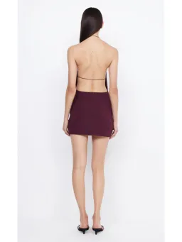 Bec & Bridge Andy Mini Dress Plum Size AU 6 for rent on The Volte - image 3