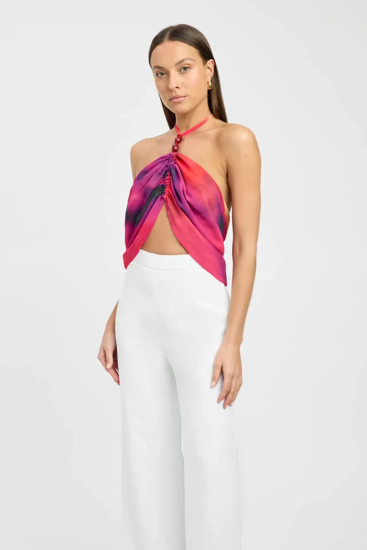 Kookai Bea Halter Top Multi Size 36/ AU 8 - Image 1