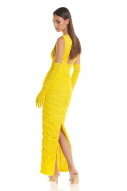 Eliya the Label Anna Dress Yellow Size M/ Au 10 for rent on The Volte - image 2