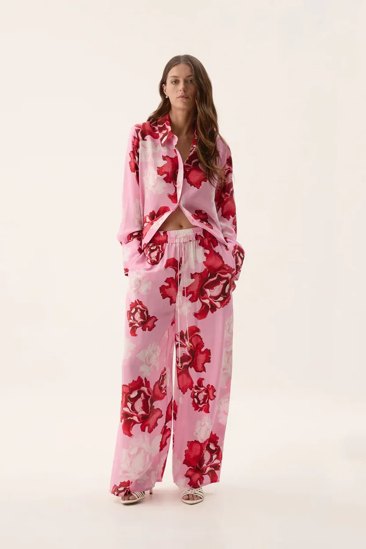 Aje Atomic Silk Shirt size 6 and Relaxed Pants size 8 - Image 6