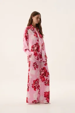 Aje Atomic Silk Shirt size 6 and Relaxed Pants size 8 for rent on The Volte - image 2