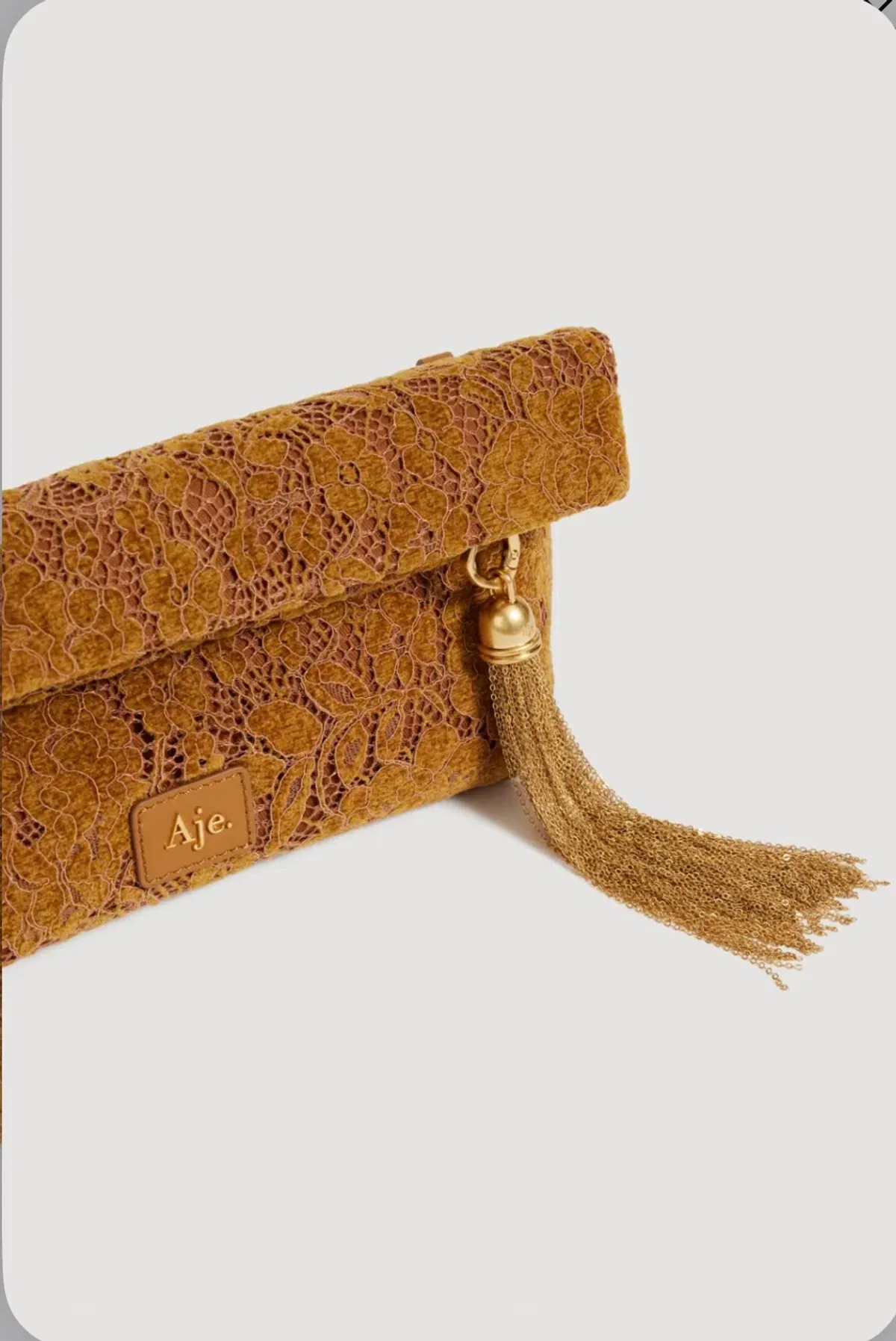 Aje Verona Velvetine Small Clutch - Image 4