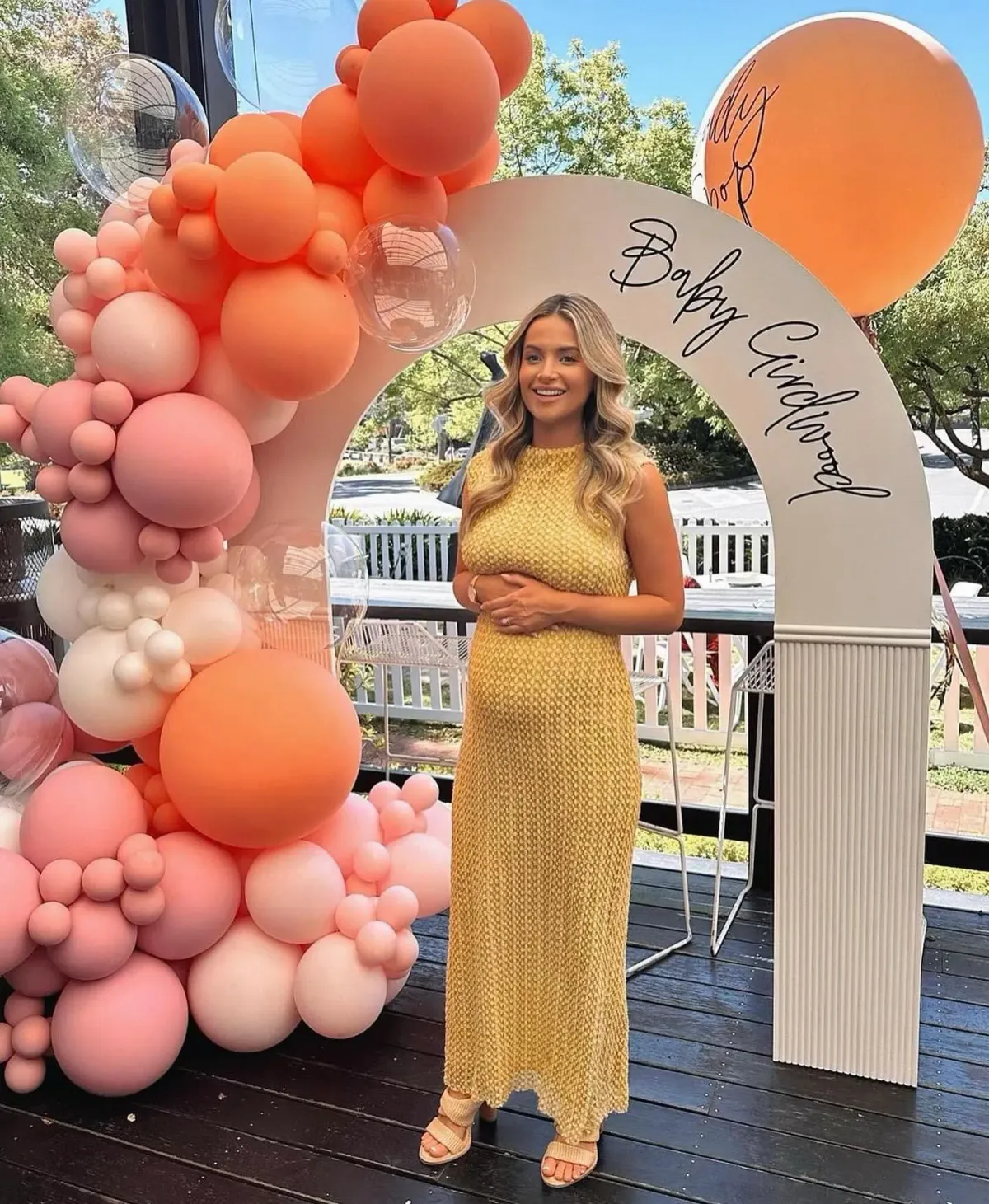 Camilla and Marc Riviera Column Dress Yellow Size 10 - Image 4