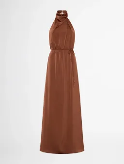 Sheike Destiny Maxi Dress Brown Size 10 for rent on The Volte - image 3