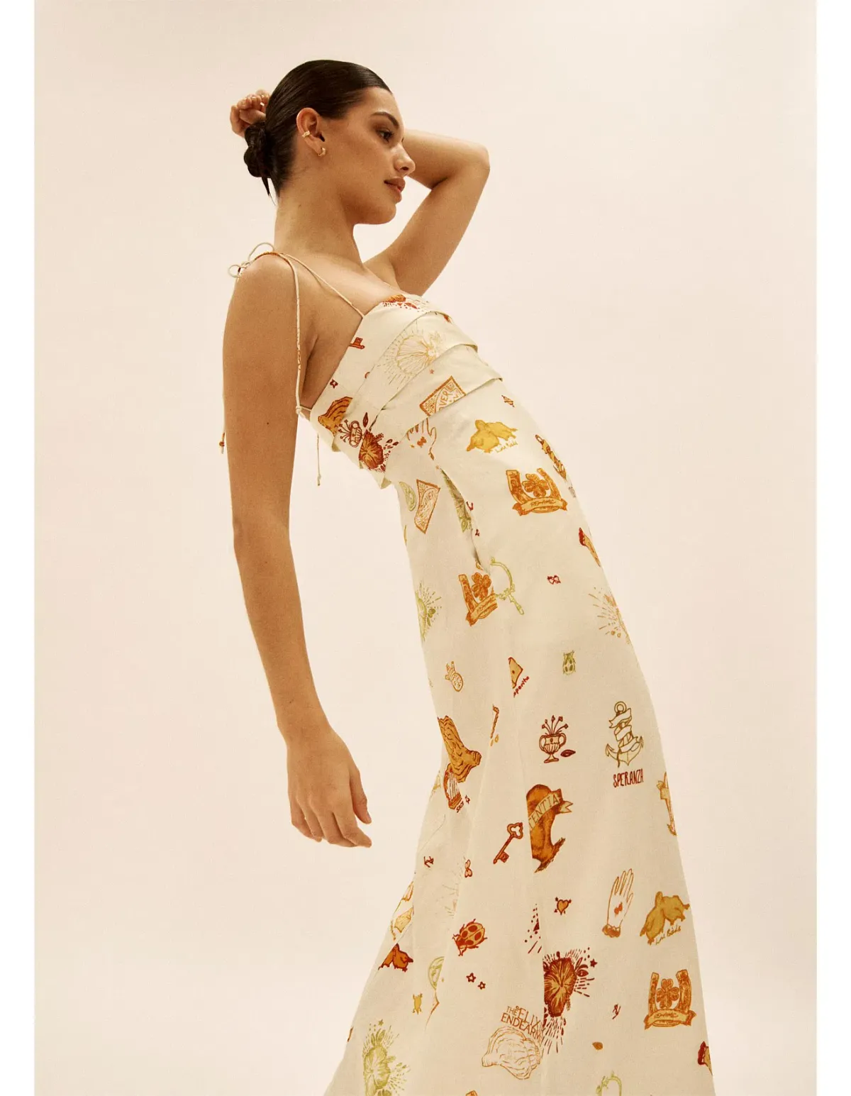 Roame Atlas Dress Fortuna Print Size 2 / AU 10 - Image 4