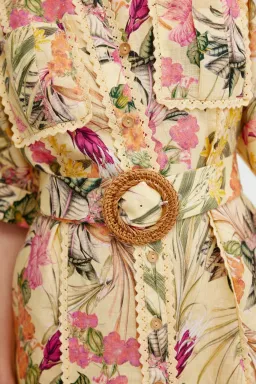 Significant Other Lark Mini Dress Honey Botanical Size AU 8 for rent on The Volte - image 3