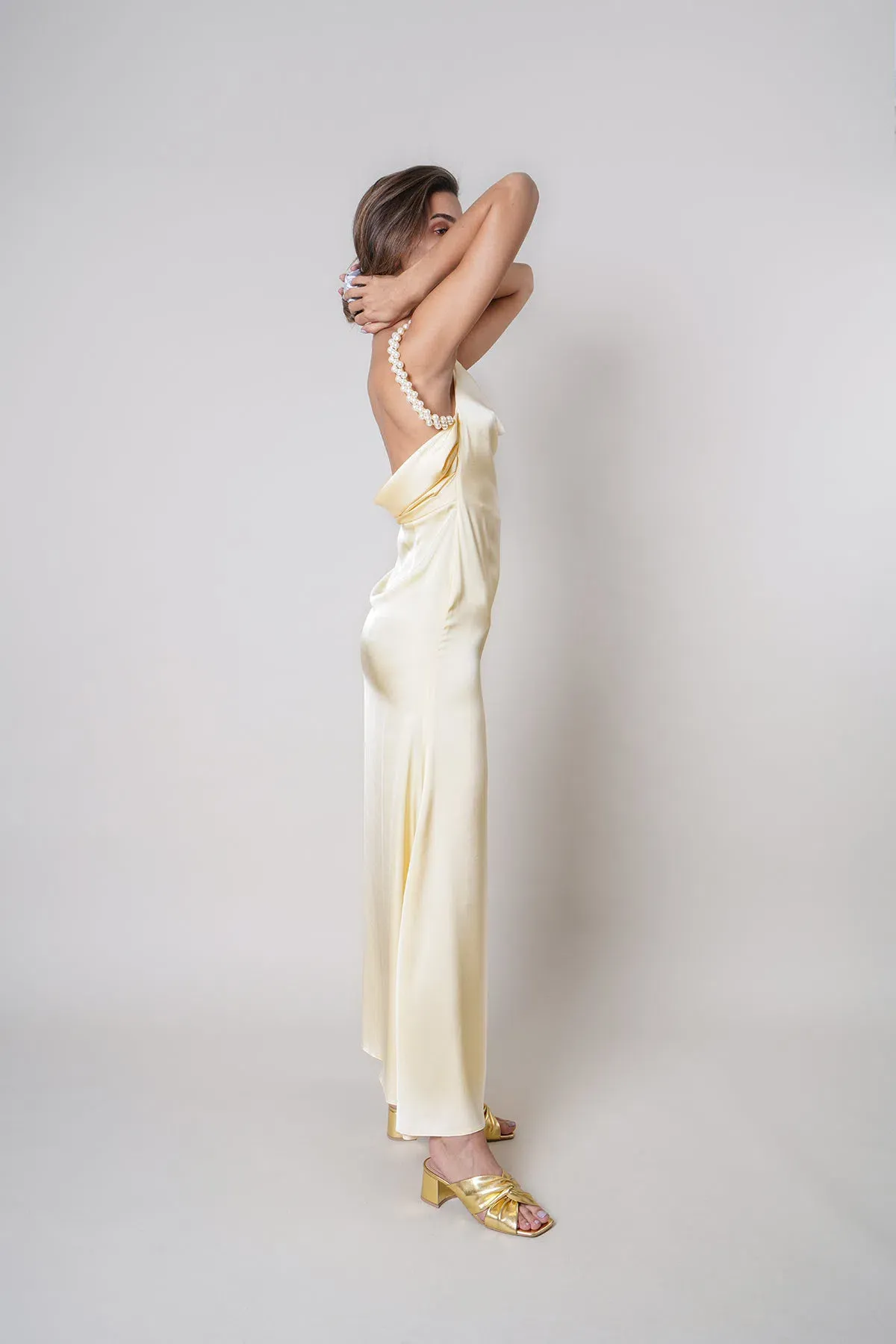 Vanina World Kirsten Gown Yellow Size S / AU 8 - Image 2