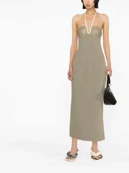 Paris Georgia Nassia Dress Green Size 8  for rent on The Volte - image 1