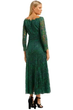 Moss and Spy Kathleen Dress in Green Size 16 for rent on The Volte - image 3