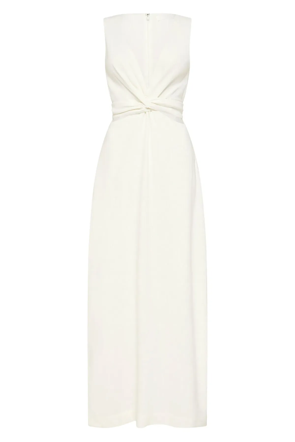 Sir The Label Clemence V Neck Dress Ivory Size 2/AU 10  - Image 7