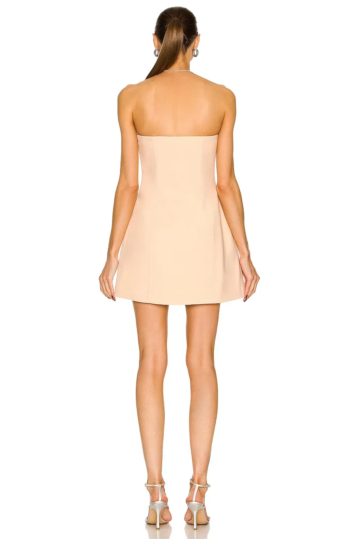 Sir The Label Alberta Strapless Mini Dress Light Pink Size 0 /AU 6 - Image 3