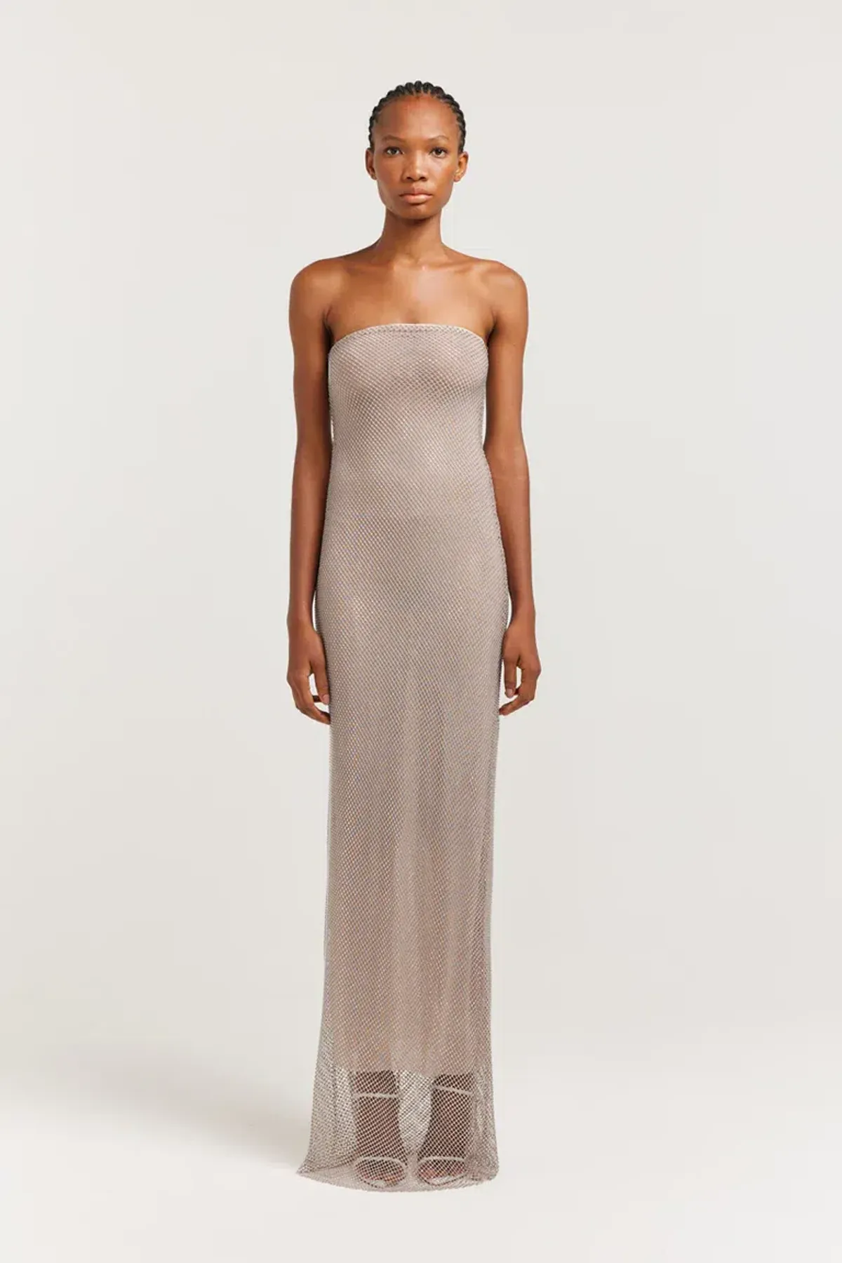 Henne Carmine Dress Nude Size XXS/XS / AU 6 - Image 1