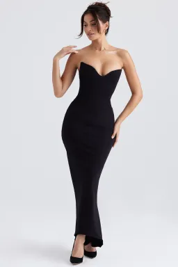 House of CB Sabine Strapless Corset Dress Black Size S / AU 8 for rent on The Volte - image 3