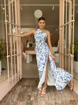 Sonya Moda Nour Maxi Dress Paisley Floral Size S / 8 AU for rent on The Volte - image 4