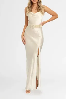 Nicholas Simone Dress in Cream Size 8 for rent on The Volte - image 2
