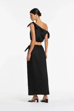 Sir the Label Bettina Top & Skirt Set Black Size 6  for rent on The Volte - image 2