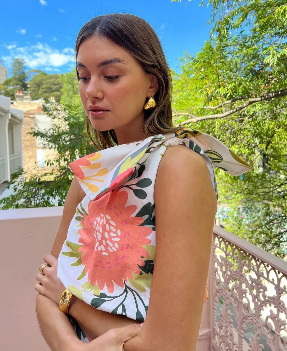 By Nicola Amelie Dress Floral Size 8  - Image 3