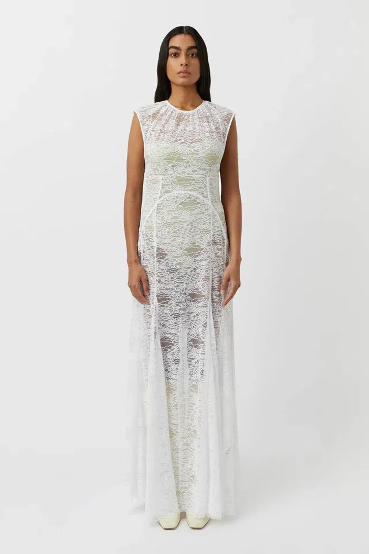 Camilla Marc Angelo Lace Dress White Size 6 - Image 1