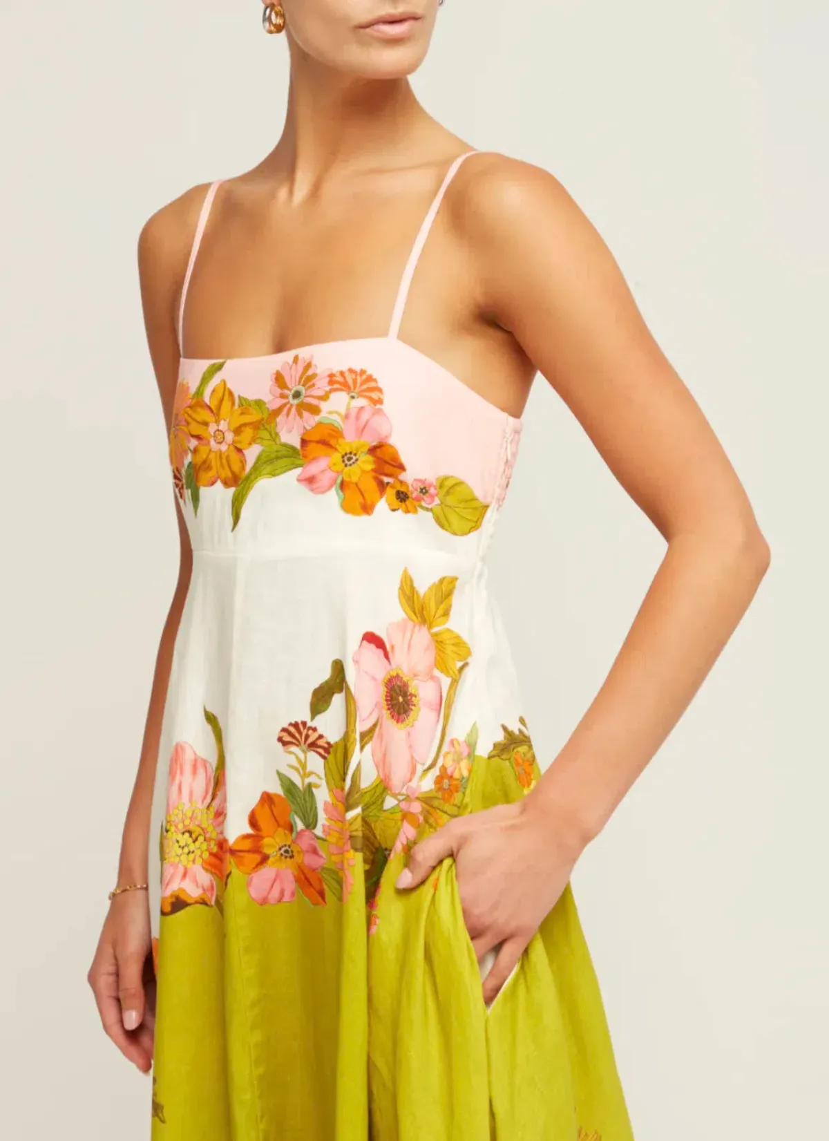 Alemais - Silas Sundress Floral - Size 8 - Image 2